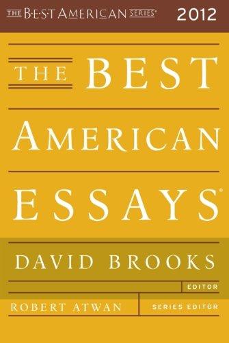 The Best American Essays 2012 (The Best American Series )