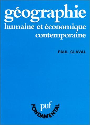 Géographie humaine et économique contemporaine