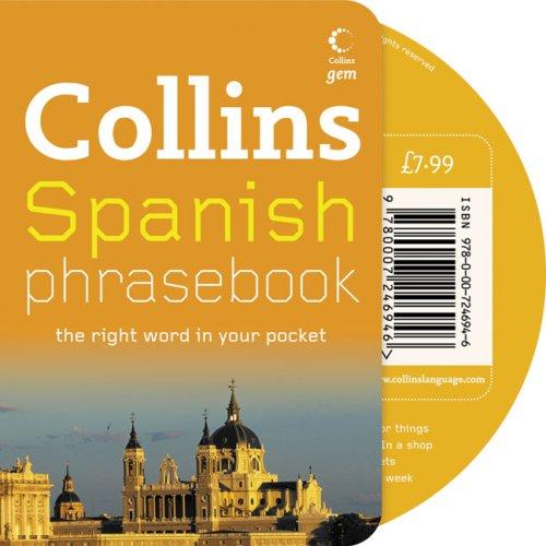 Spanish Phrasebook and CD Pack (Collins Gem)