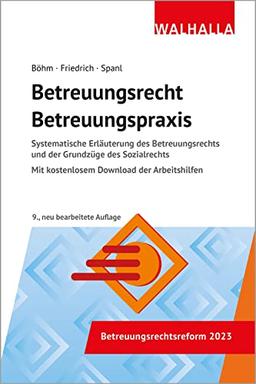 Betreuungsrecht-Betreuungspraxis 2023: Systematische Erläuterung des Betreuungsrechts und der Grundzüge des Sozialrechts; Mit kostenlosem Download der Arbeitshilfen