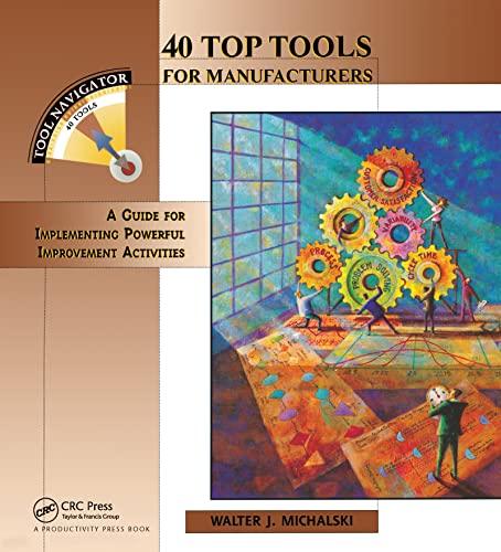 40 Top Tools for Manufacturers: A GUIDE FOR IMPLEMENTING POWERFUL IMPROVEMENT ACTIVITIES (Tool Navigator)