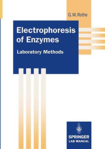 Electrophoresis of Enzymes: Laboratory Methods (Springer Lab Manuals)