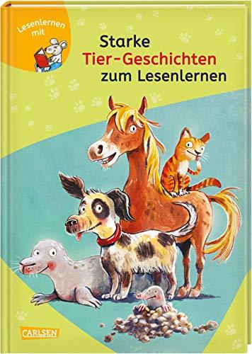 LESEMAUS zum Lesenlernen Sammelbände: Starke Tier-Geschichten zum Lesenlernen: Einfache Geschichten zum Selberlesen – Lesen üben und vertiefen