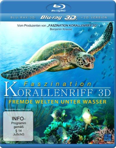 Faszination Korallenriff 3D - Fremde Welten unter Wasser (3D Version inkl. 2D Version & 3D Lenticular Card)   [3D Blu-ray]