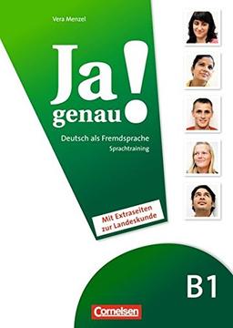 Ja genau!: B1: Band 1 und 2 - Sprachtraining DaF mit Extraseiten zur Landeskunde