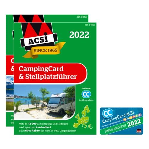 ACSI CampingCard & Stellplatzführer 2022