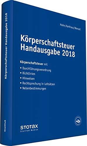 Körperschaftsteuer Handausgabe 2018