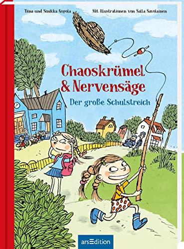 Chaoskrümel & Nervensäge – Der große Schulstreich (Chaoskrümel & Nervensäge 3): Gute-Laune-Garantie: lustiges Vorlesebuch über ungleiche Schwestern | Ab 5 Jahren