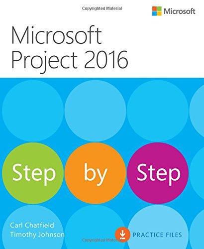 Microsoft Project 2016 (Step by Step)