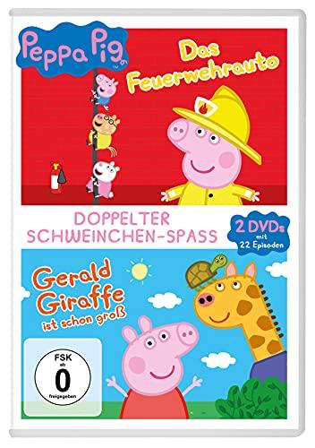 Peppa Pig - Das Feuerwehrauto / Gerald Giraffe ist schon groß [2 DVDs]