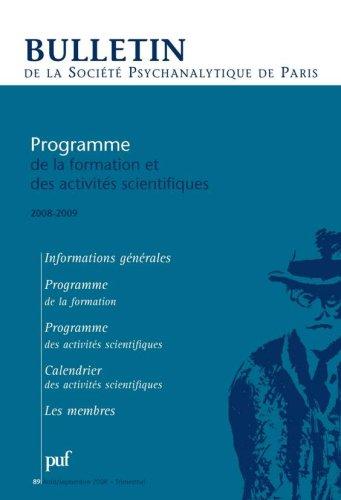 Bulletin de la SPP N° 89