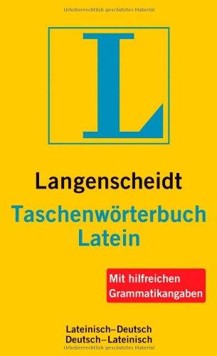 Langenscheidt Taschenwörterbuch Latein: Lateinisch-Deutsch/Deutsch-Lateinisch: Lateinisch-Deutsch / Deutsch-Lateinisch. Rund 60.000 Stichwörter und ... Latein (Langenscheidt Taschenwörterbücher)