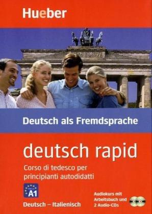 Deutsch rapid, Deutsch-Italienisch: Selbstlernkurs Deutsch für Anfänger. 1 Arbeitsbuch, 2 CDs, 1 Faltpl