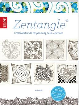 Zentangle: Kreativität und Entspannung beim Zeichnen ((mit Button: Der neue Trend / Zentangle / Beim Zeichnen entspannen))