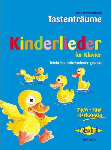 Kinderlieder für Klavier: leicht bis mittelschwer gesetzt, zwei- und vierhändig