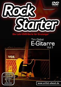 Rockstarter, Vol.1 - E-Gitarre - Die brandneue Lehr-DVD-Serie für Einsteiger!