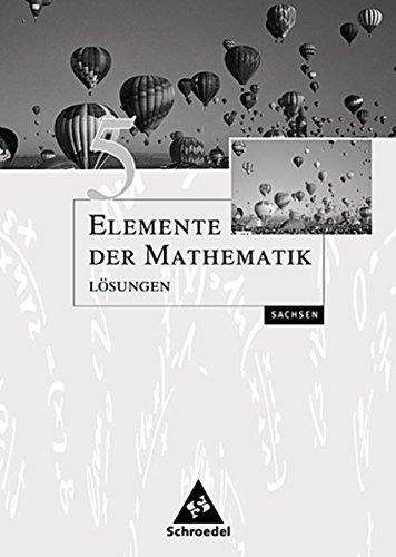 Elemente der Mathematik SI - Ausgabe 2004 für Sachsen: Lösungen 5