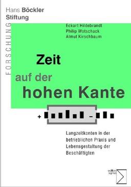 Zeit auf der hohen Kante: Langzeitkonten in der betrieblichen Praxis und  Lebensgestaltung von Beschäftigten