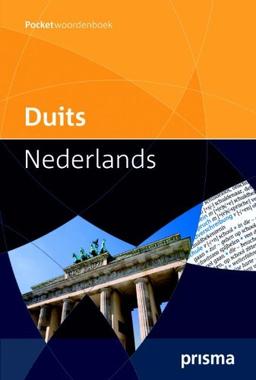 Prisma pocketwoordenboek Duits-Nederlands / druk 35