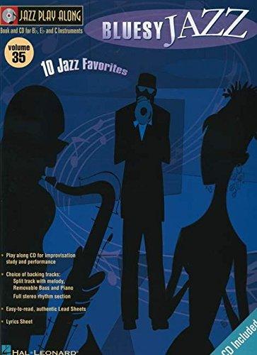 Jazz Play Along Volume 35 Bluesy Jazz Book/CD