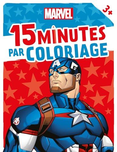 CAPTAIN AMERICA : 15 Minutes par Coloriage (dès 3 ans) : MARVEL