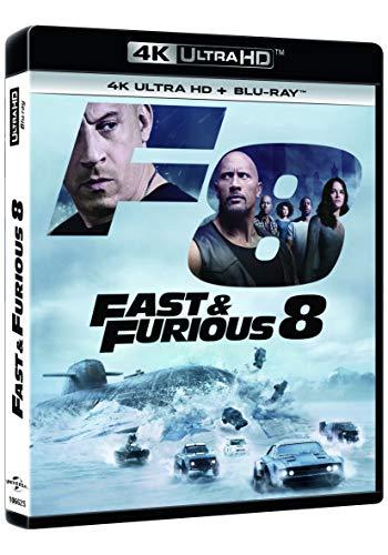 Fast & Furious 8 [4k Ultra-HD + Blu-Ray] (The Fate of the Furious, Spanien Import, siehe Details für Sprachen)