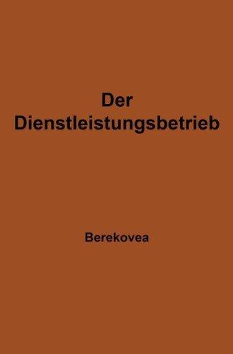 Der Dienstleistungsbetrieb