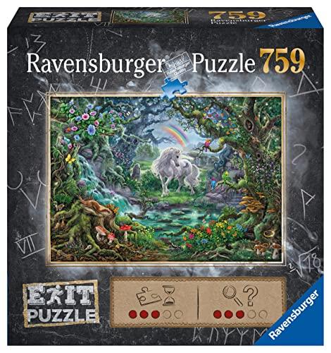 Ravensburger EXIT Puzzle 15030 - Fantasy Einhorn - 759 Teile Puzzle für Erwachsene und Kinder ab 12 Jahren