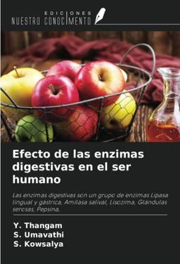 Efecto de las enzimas digestivas en el ser humano: Las enzimas digestivas son un grupo de enzimas Lipasa lingual y gástrica, Amilasa salival, Lisozima, Glándulas serosas, Pepsina,