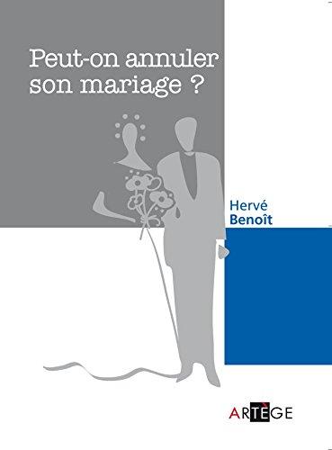 Peut-on annuler son mariage ?