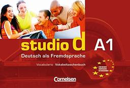 Studio d - Grundstufe: A1: Gesamtband - Vokabeltaschenbuch Deutsch Spanisch