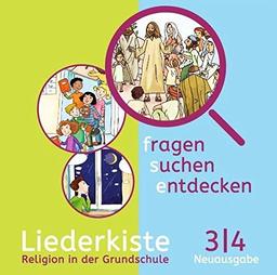 fragen - suchen - entdecken 3/4. Ausgabe Bayern: Liederkiste Klasse 3/4 (fragen - suchen - entdecken. Ausgabe für Bayern ab 2015)