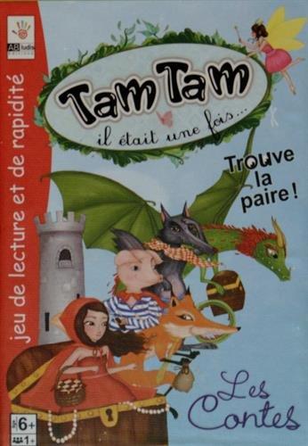 Tam tam il était une fois... les contes : jeu de lecture et de rapidité