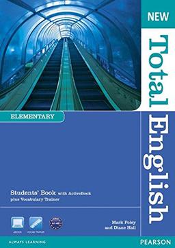 New Total English Elementary Students' Book (with Active Book CD-ROM)