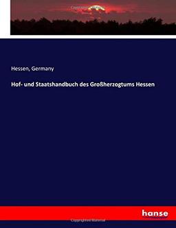 Hof- und Staatshandbuch des Großherzogtums Hessen