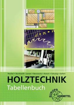 Tabellenbuch Holztechnik: Tabellen - Formeln - Regeln - Bestimmungen