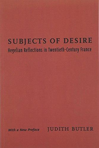 Subjects of Desire: Hegelian Reflections in Twentieth-Century France