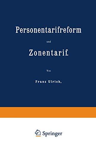 Personentarifreform und Zonentarif