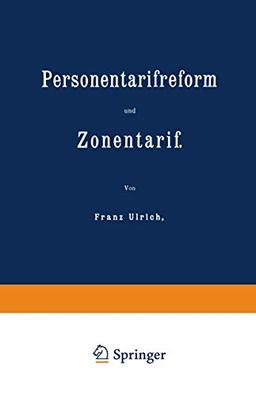 Personentarifreform und Zonentarif