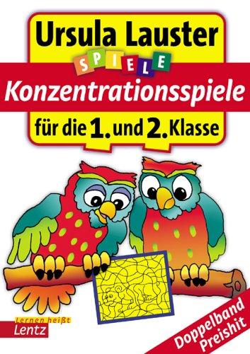 Konzentrationsspiele für die 1. und 2. Klasse