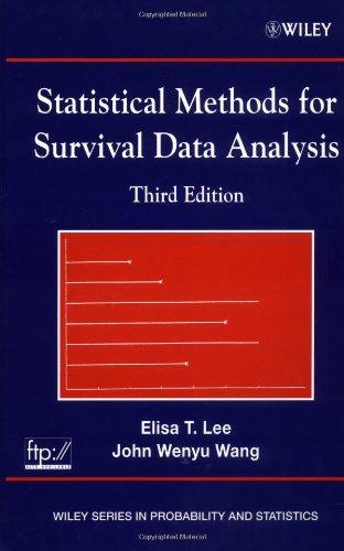 Statistical Methods for Survival Data Analysis (Wiley Series in Probability and Statistics)