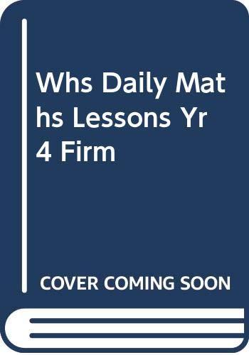 Whs Daily Maths Lessons Yr4 Firm