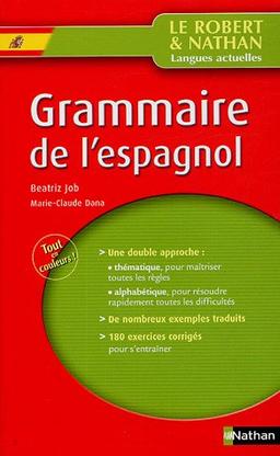 Grammaire de l'espagnol