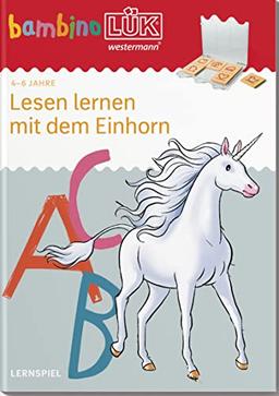 bambinoLÜK-Übungshefte: bambinoLÜK: 4/5/6 Jahre - Vorschule: Lesen lernen mit dem Einhorn (bambinoLÜK-Übungshefte: Vorschule)