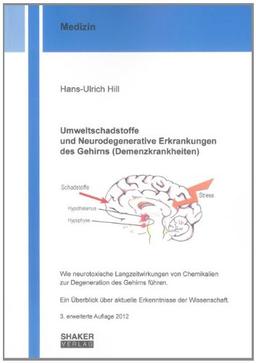 Umweltschadstoffe und Neurodegenerative Erkrankungen des Gehirns (Demenzkrankheiten): Wie neurotoxische Langzeitwirkungen von Chemikalien zur ... über aktuelle Erkenntnisse der Wissenschaft