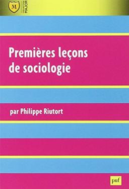 Premières leçons de sociologie