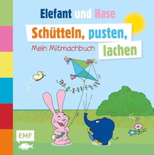 Die Sendung mit dem Elefanten - Schütteln, pusten, lachen - Mein Mitmachbuch: Schütteln, Kippen, Klopfen, Pusten - Interaktives Buch zum Spielen und Mitmachen