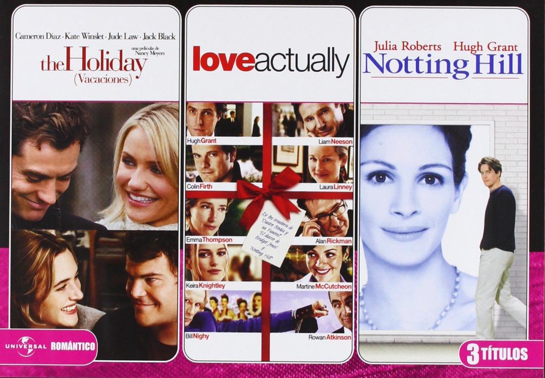 Triple Romance: Notting Hill + Love Actually + The Holiday (Import) (Dvd) (2012)