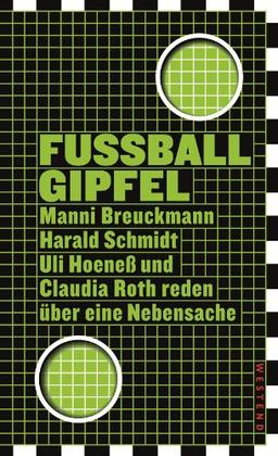 Fußballgipfel: Manni Breuckmann, Harald Schmidt, Uli Hoeneß und Claudia Roth reden über eine Nebensache