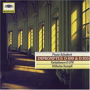 FRANZ SCHUBERT: Impromptus D 899 & D 935 / Variationen D 576